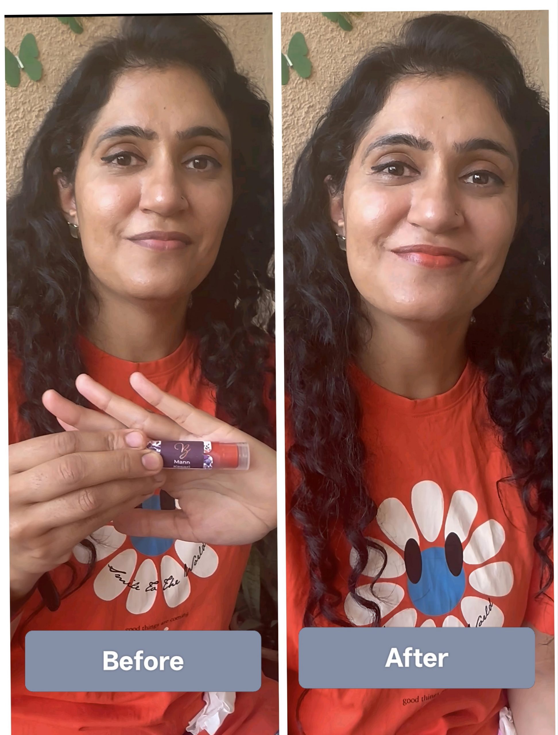 Mann Kesari Lip Balm- Orange Tinted